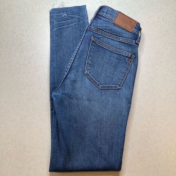 Madewell Jeans‎ 24 9” High Rise Skinny Button Through - Picture 4 of 8